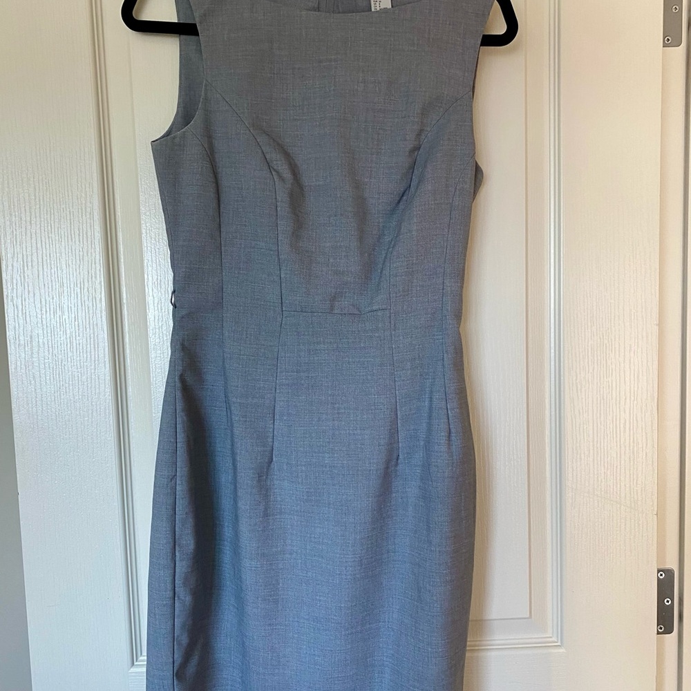 H&M Classic Gray Midi Dress